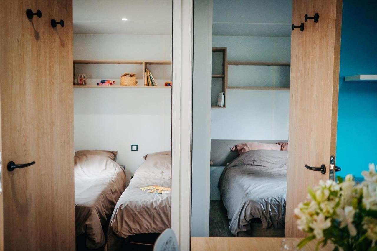 Mobil Home Xxl 4 Chambres - Camping La Pointe De รอสกอฟ ภายนอก รูปภาพ